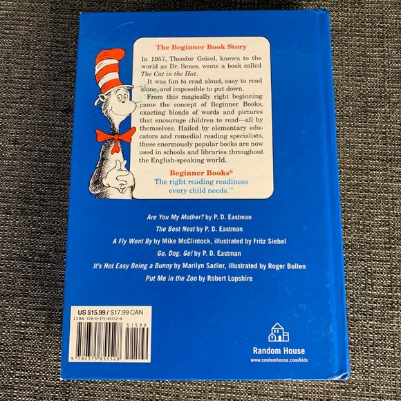 Dr. Suess Book Lot (9) - green eggs hop on pop one fish eastman beginner books - Picture 7 of 14